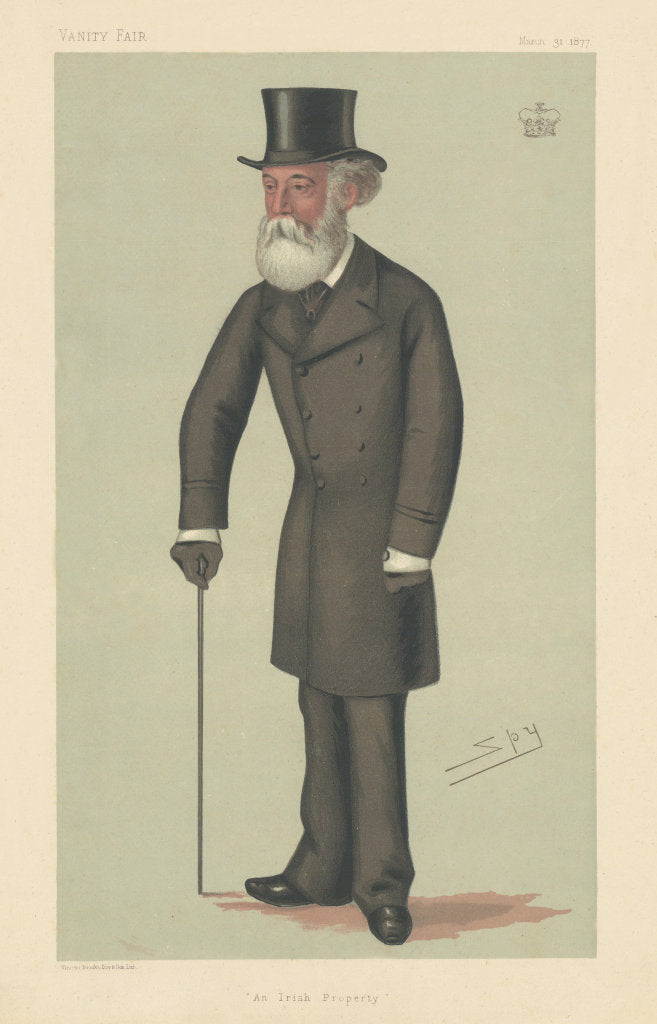VANITY FAIR SPY CARTOON Marquess of Headfort 'An Irish Property' Ireland 1877